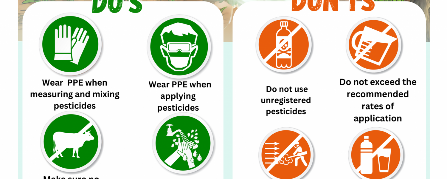 Dos & Don'ts When Applying Pesticides