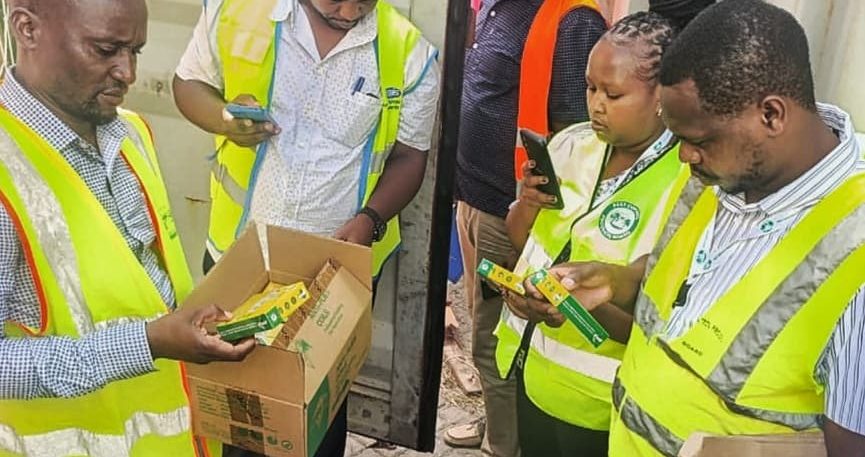 The intensified fight against illegal pesticides in Kenya.